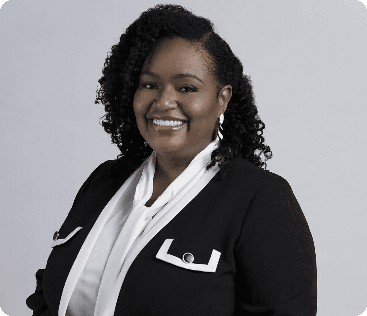 Confident woman in business clothing
