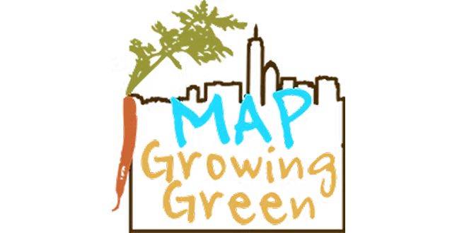 MAP Growing Green logo design