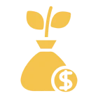 Investment and savings illustration